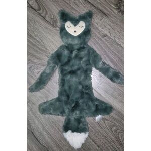 Slumberkins Emerald Fox Snuggler Plush Animal Lovey 20” Green